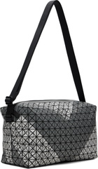 BAO BAO ISSEY MIYAKE Gray Autobahn Saddle Bag
