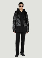 Mowalola Faux Leather Jacket