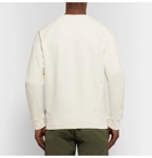 NN07 - Geoff Loopback Stretch-Cotton Jersey Sweatshirt - Men - Cream