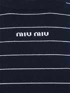 Miu Miu   Sweater Blue   Womens
