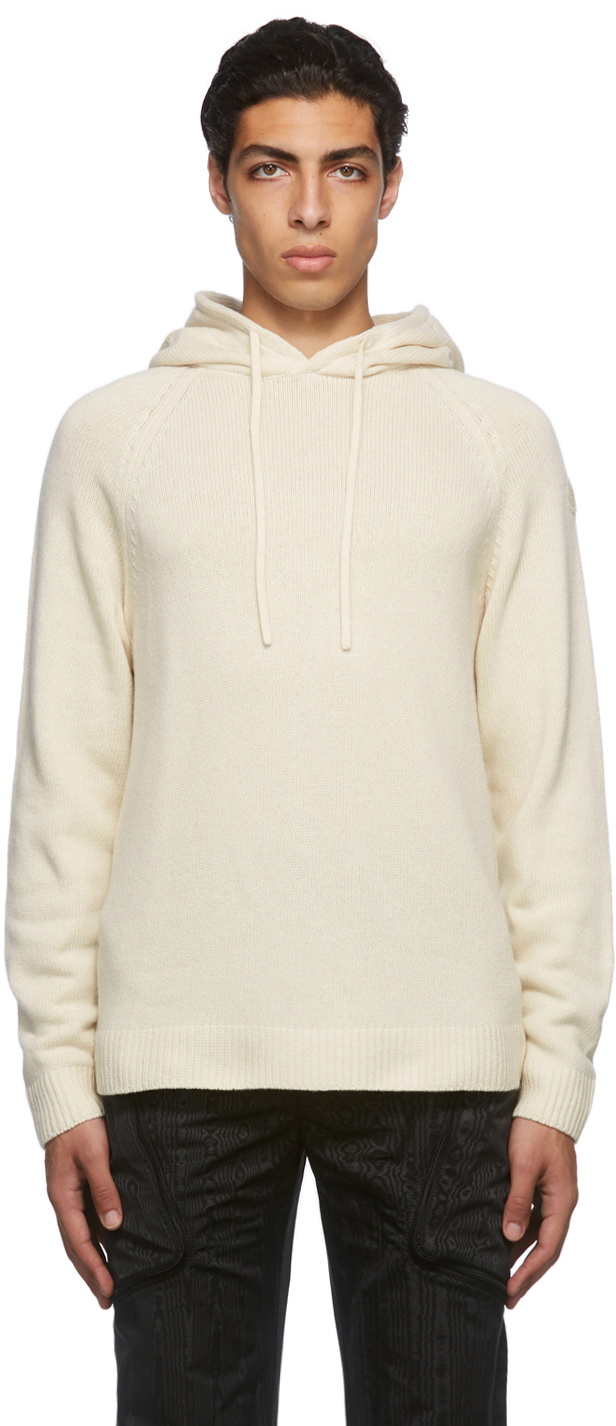 Beige cashmere online hoodie