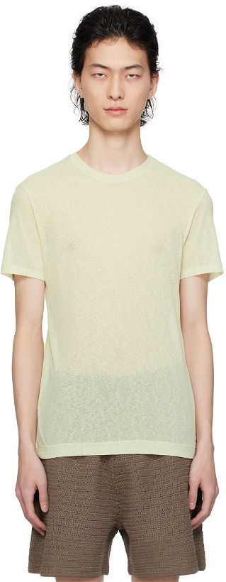 Photo: Nanushka Off-White Jenno T-Shirt