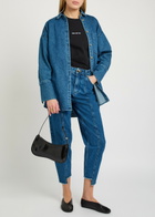 Akyn Sol Tapered-leg Cropped Jeans Denim