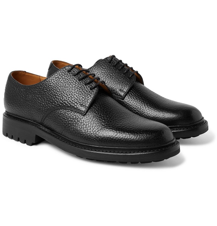 Photo: Grenson - Curt Full-Grain Leather Derby Shoes - Black