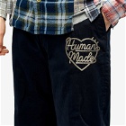 Human Made Men's Logo Chino Pants in Navy