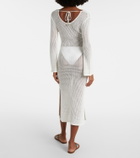Melissa Odabash Casey open-knit midi dress
