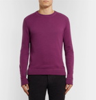 Massimo Alba - Watercolour-Dyed Cashmere Sweater - Men - Purple