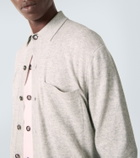 Allude Cotton and cashmere overshirt