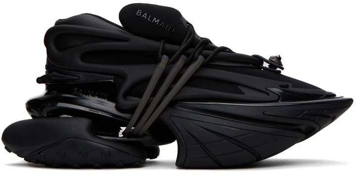 Photo: Balmain Black Unicorn Sneakers