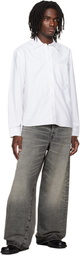 Sunflower Gray Super Wide Twist Jeans