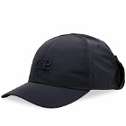C.P. Company Men's Logo Goggle Cap in Total Eclipse