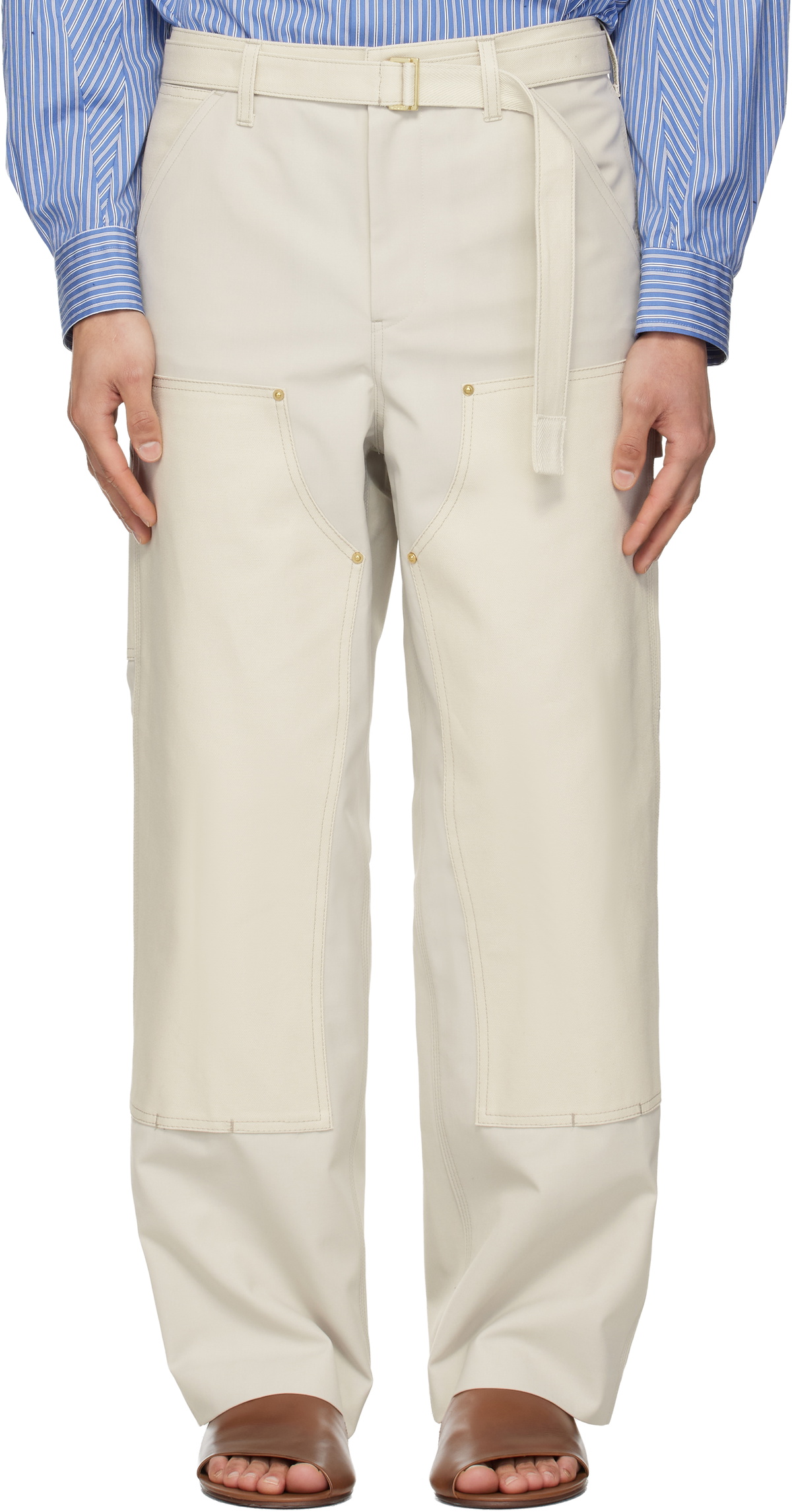 sacai Off-White Carhartt WIP Edition Duck Trousers Sacai