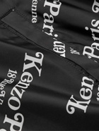KENZO - VERDY Logo-Print Nylon Hooded Jacket - Black