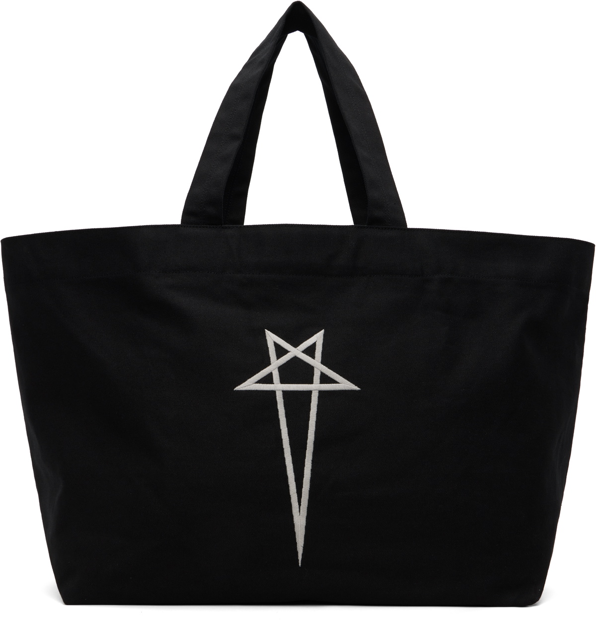Rick Owens Black Temple Beach Tote