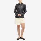 Sportmax Women's Gel Leather Jacket in Black