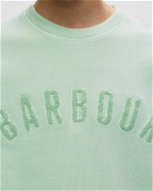 Barbour Barbour Wash Prep Logo Green - Mens - Sweatshirts