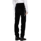 Palomo Spain Black Velvet Mick Trousers