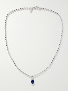 Hatton Labs - Silver Cubic Zirconia Pendant Necklace