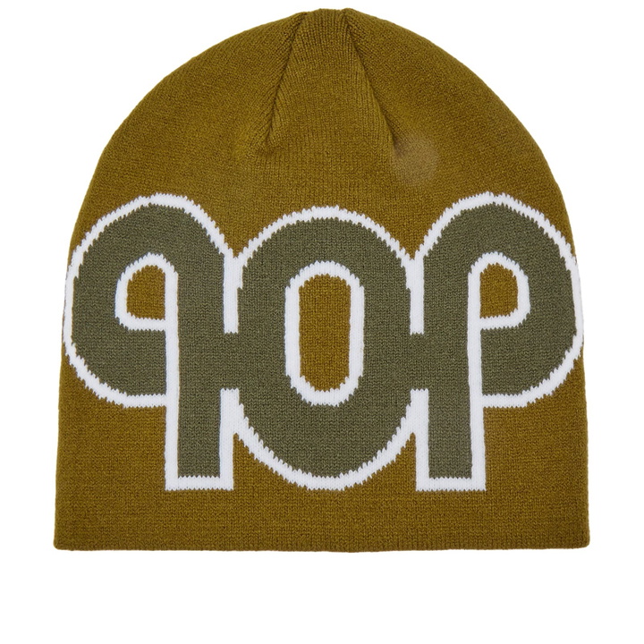 Photo: Pop Trading Company Men's Pub Beanie in Green 