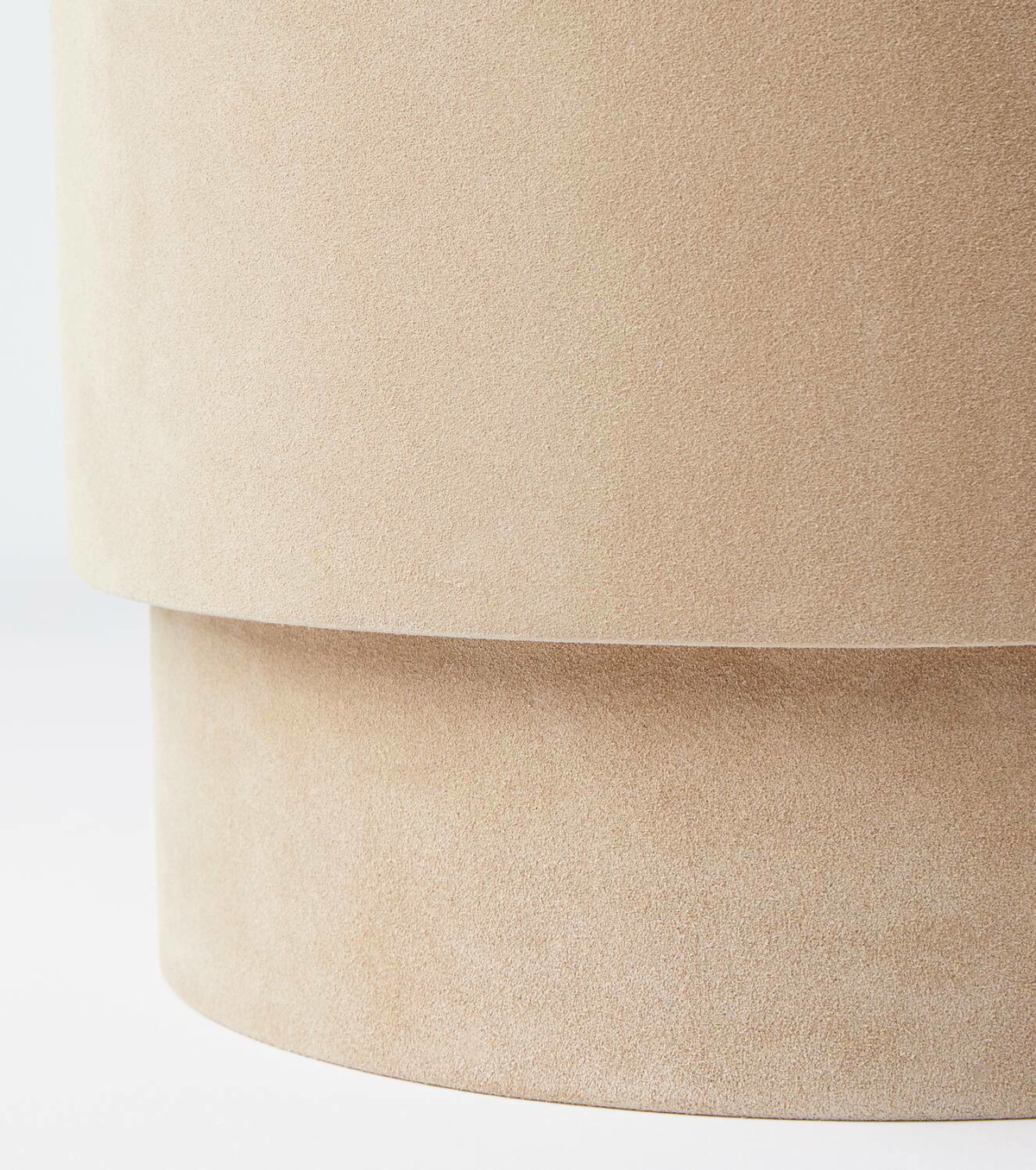 Michaël Verheyden Suede stool