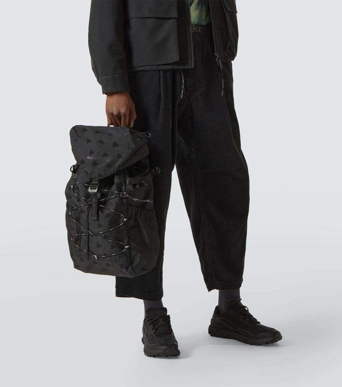 And Wander Triangle JQ technical backpack and Wander