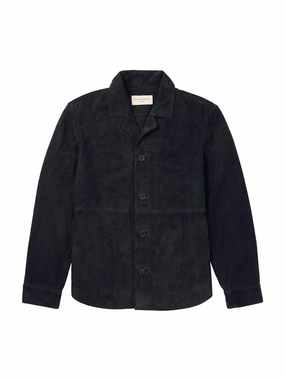 Officine Generaleレザージャケット Officine Générale - Gianni Leather Jacket - Black Officine