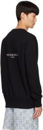 Givenchy Black Cotton Sweatshirt