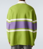 Loewe Striped cotton polo sweater
