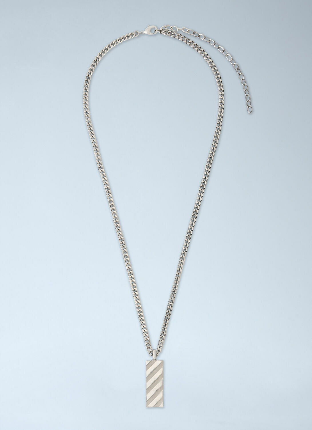 Off-White Diag Pendant Necklace