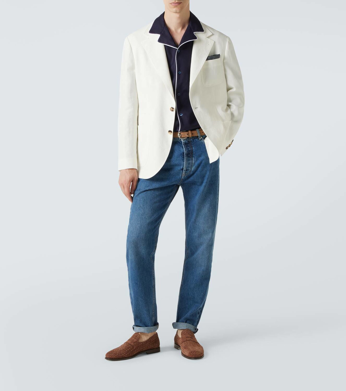 Brunello Cucinelli Cotton pajama shirt