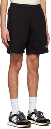 Sporty & Rich Black Cotton Shorts