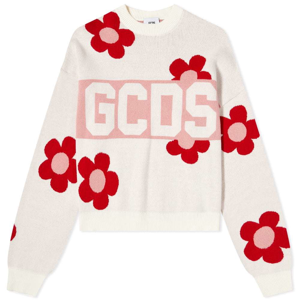 Women's Lurex And Logoed Pullover by Gcds