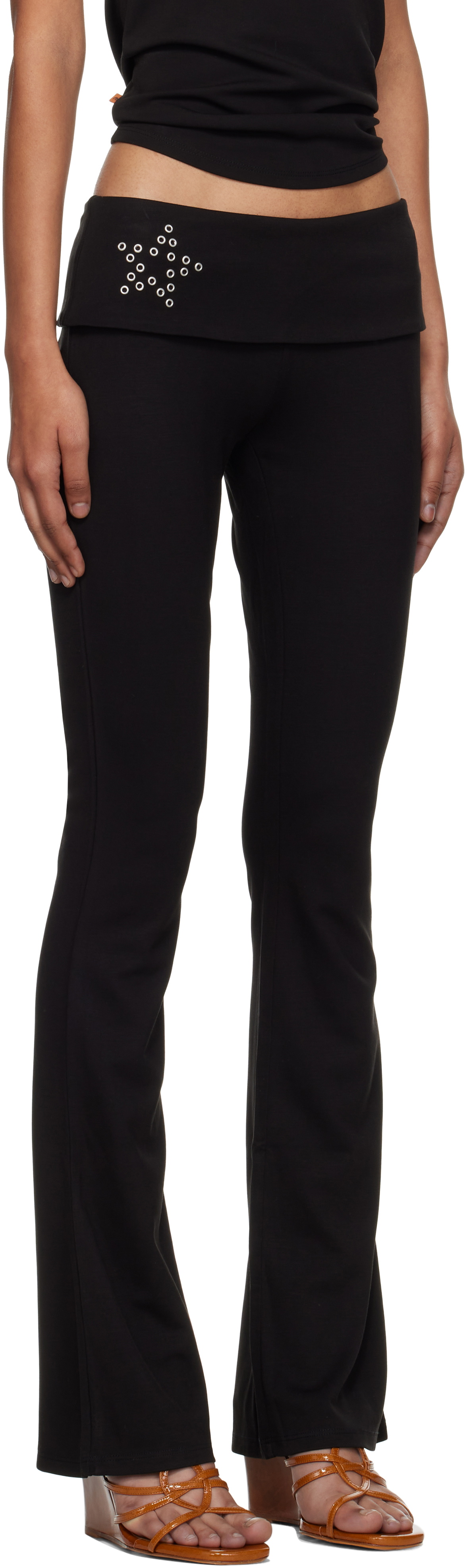 Miaou Black Alba Lounge Pants