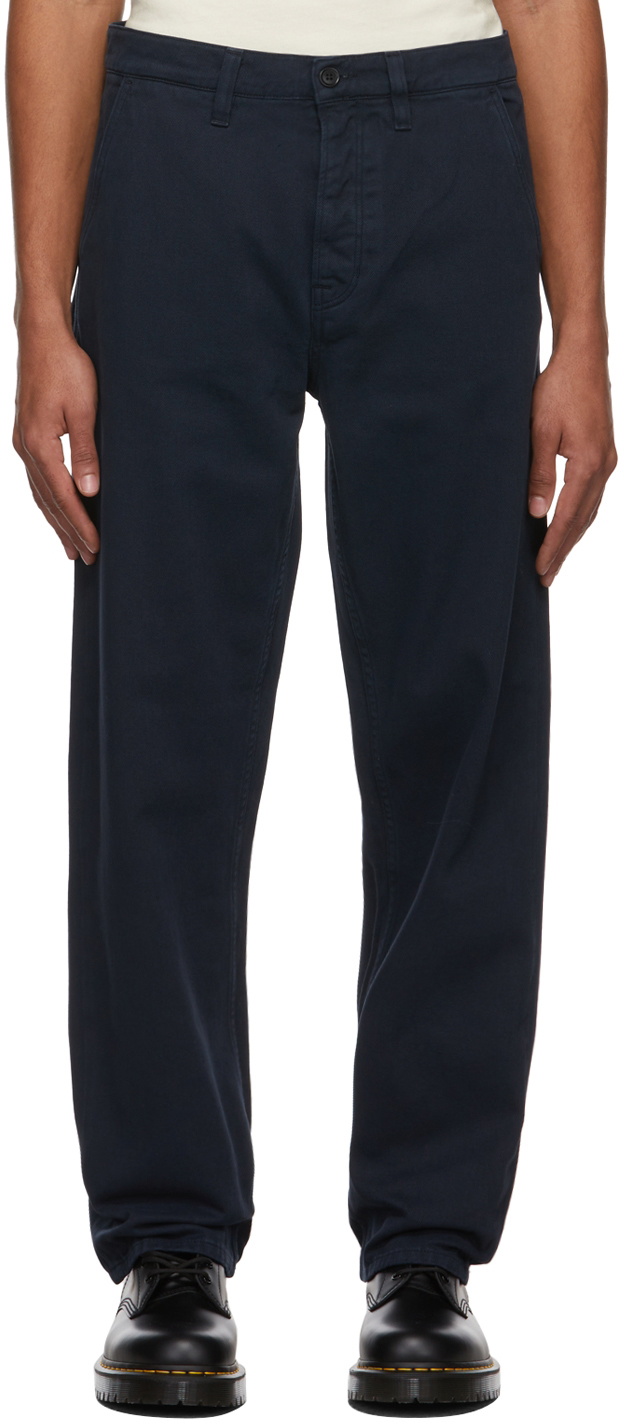 Nudie Jeans Tuff Tony Corduroy Pants Navy at