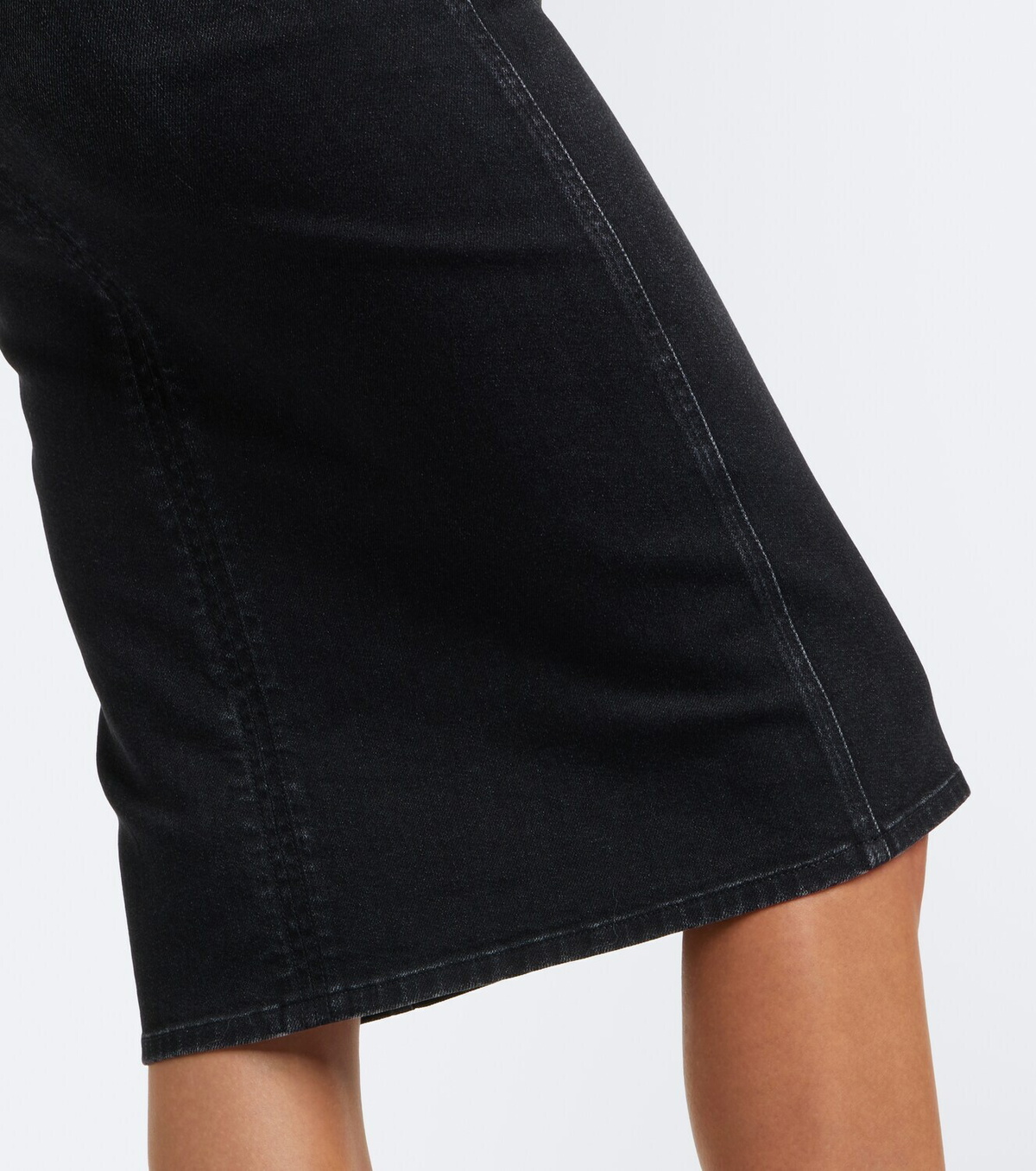 Gucci Denim midi skirt