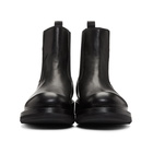 Rick Owens Black Creeper Chelsea Boots