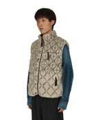 Kapital Do Gi Sashiko Boa Fleece Reversible Vest