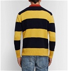 The Elder Statesman - Striped Cashmere Sweater - Yellow