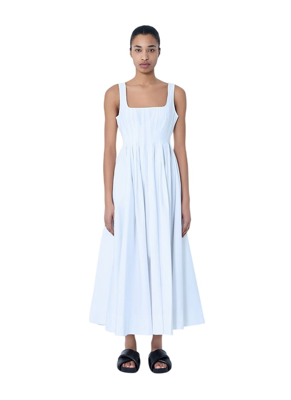 Photo: Sportmax Square Neck Sleeveless Dress