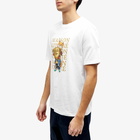 Maison Kitsuné Men's Fox Champion Regular T-Shirt in White