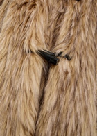 BY Malene Birger Graca Panelled Faux fur Coat Beige