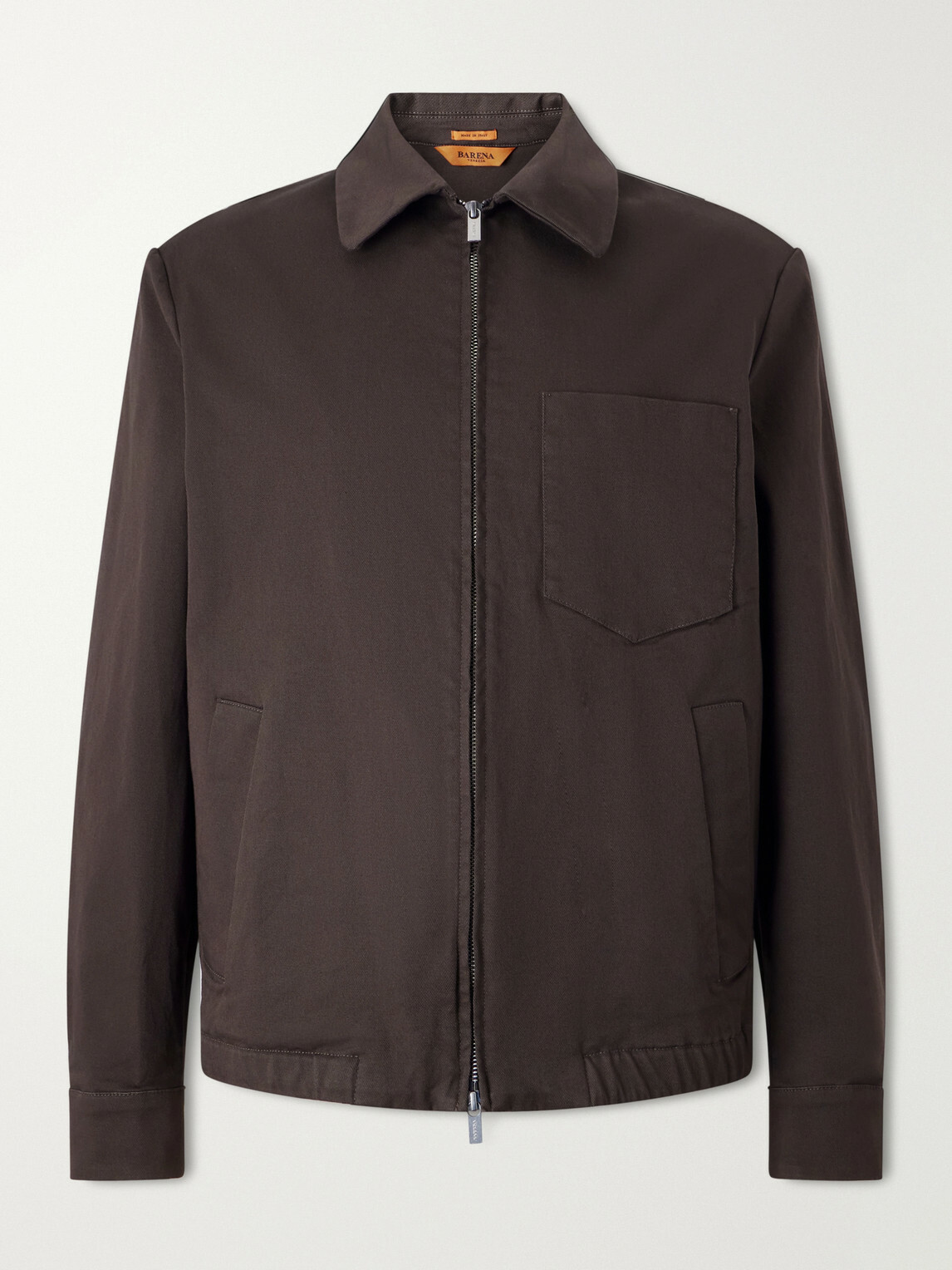 Barena - Cotton-Blend Gabardine Blouson Jacket - Brown