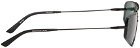 Eckhaus Latta SSENSE Exclusive Black 'The Speed' Sunglasses