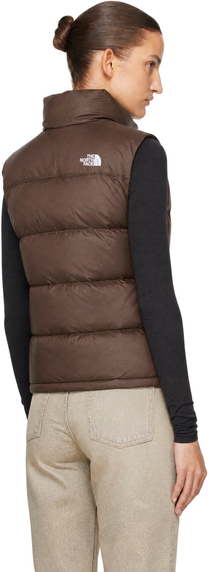 The North Face Brown Hydrenalite Down A-Line Vest
