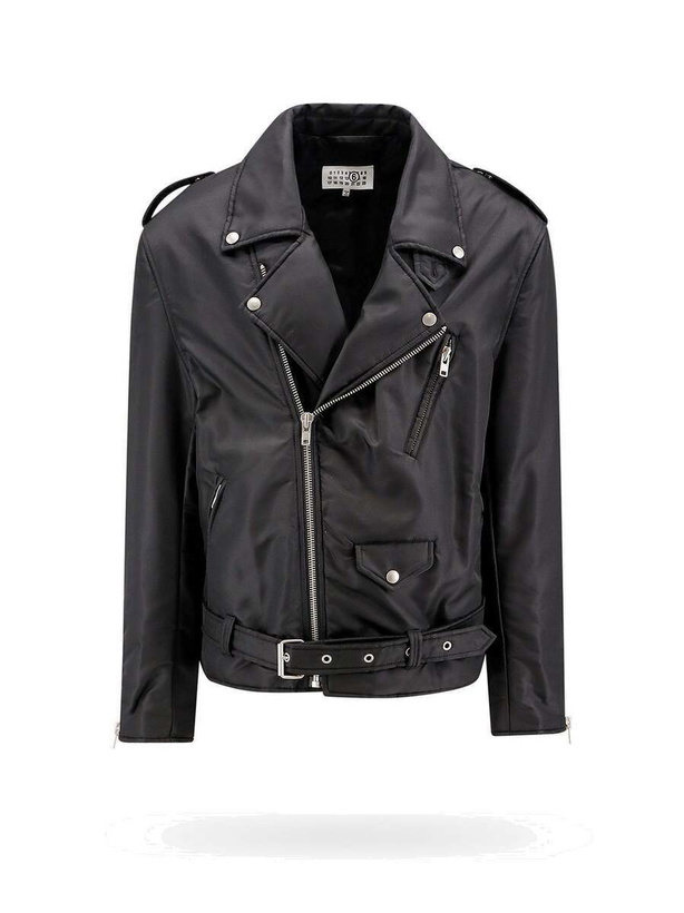 Photo: Mm6 Maison Margiela Jacket Black Mens