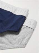 Hanro - Two-Pack Stretch-Cotton Jersey Briefs - Multi