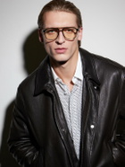 TOM FORD - Aviator-Frame Acetate Glasses - Gray