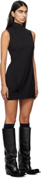 HODAKOVA Black Upside Down Trouser Minidress