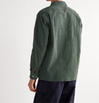 Beams Plus - Camp-Collar Cotton-Corduroy Shirt - Green