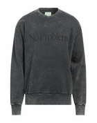 Aries Mens Sweatshirt Charcoal